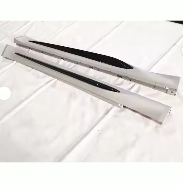 OEM Dry Carbon Custom Bodykit Side Skirts Extension Spoiler for Giulia 2017 Bumpers QV Style